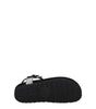 Sandales tongs en cuir noir Isabel Marant