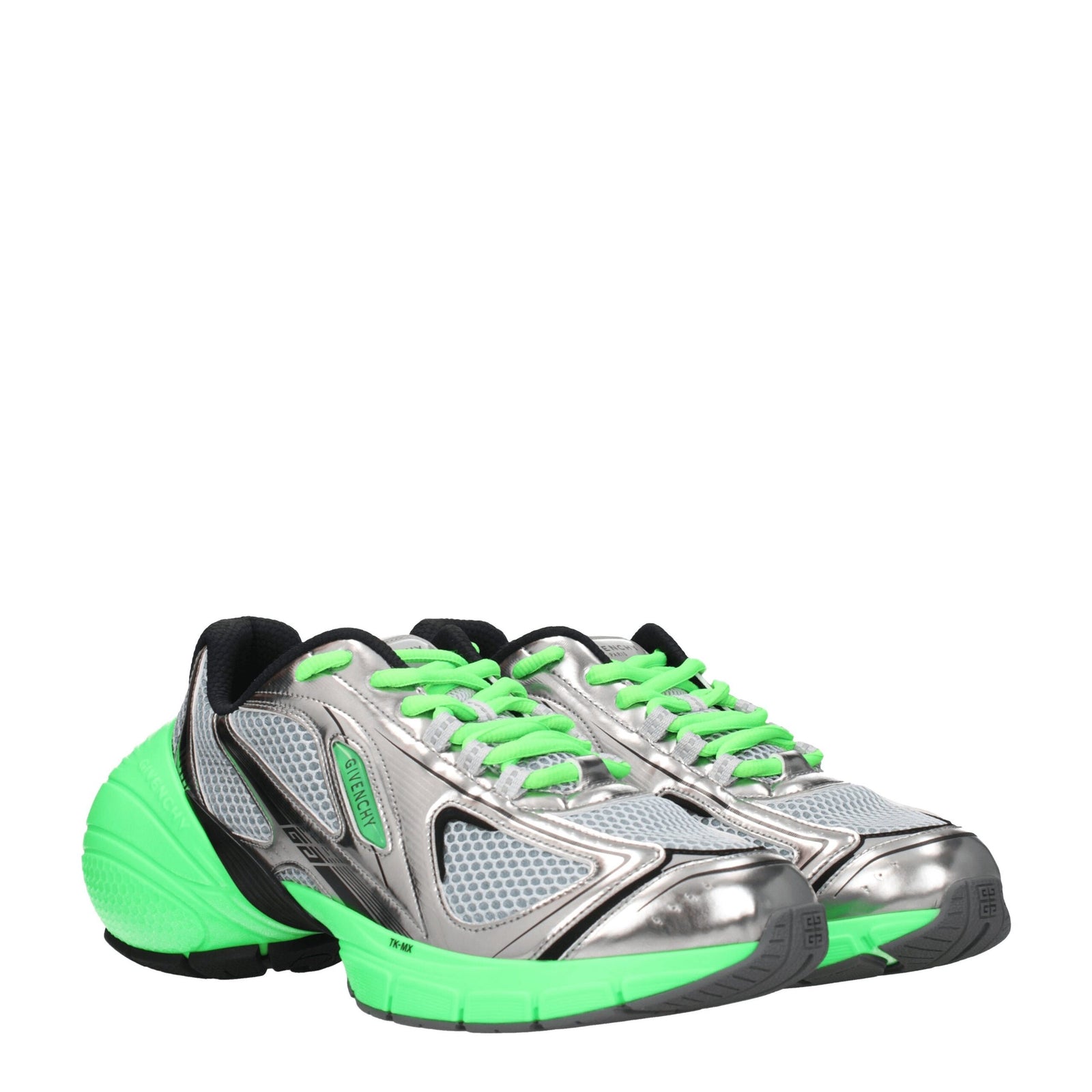 Baskets de sport en tissu gris Givenchy