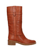 Celine Brown Leather Boots