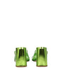 Miu Miu Green Plexiglass Platforms