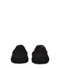 Dolce & Gabbana Black Fabric Slip-On Loafers
