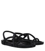 Isabel Marant Black Leather Flat Sandals