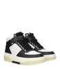 Amiri Black Leather High Tops