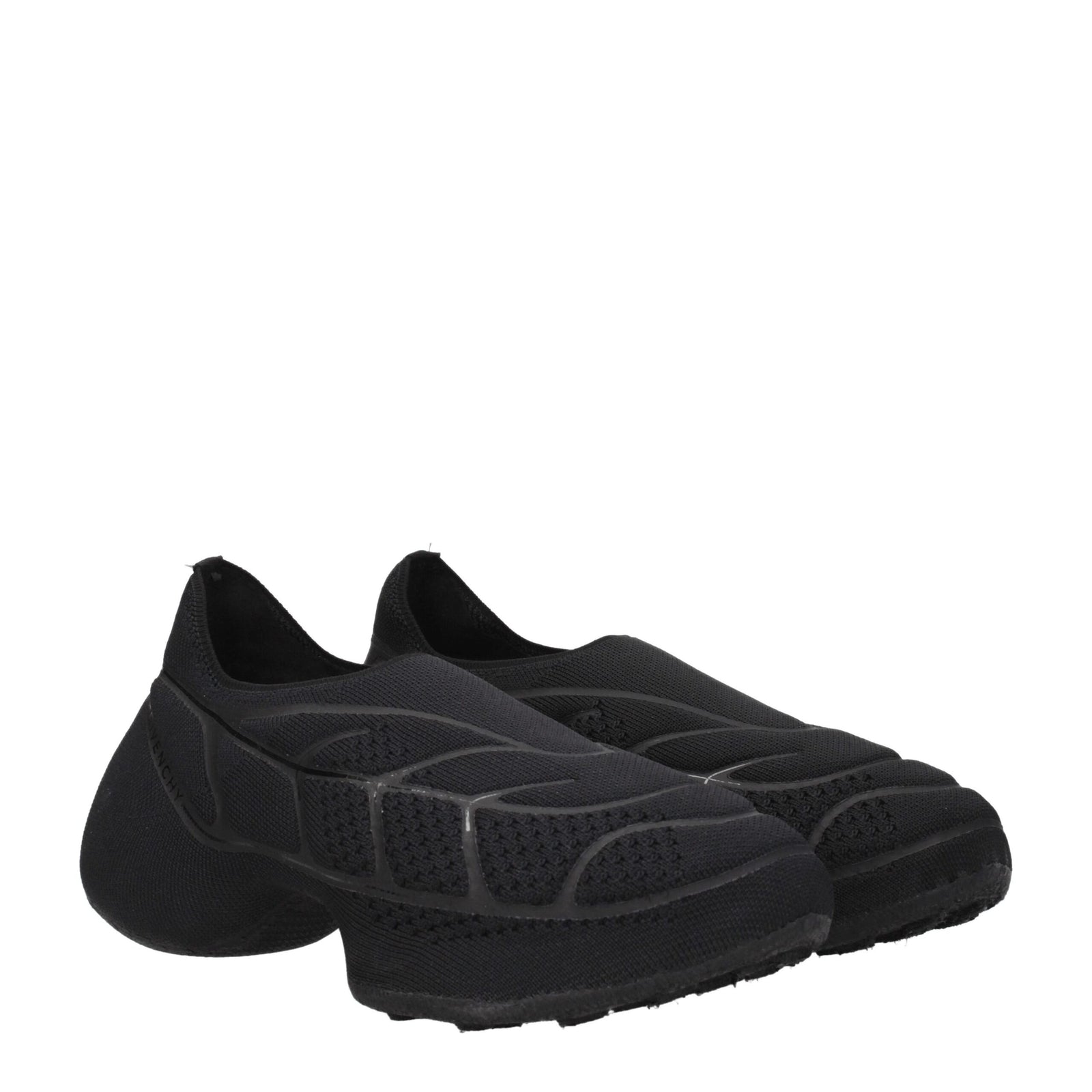 Mocassins à enfiler en tissu noir Givenchy
