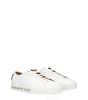Givenchy Baskets basses en cuir blanc