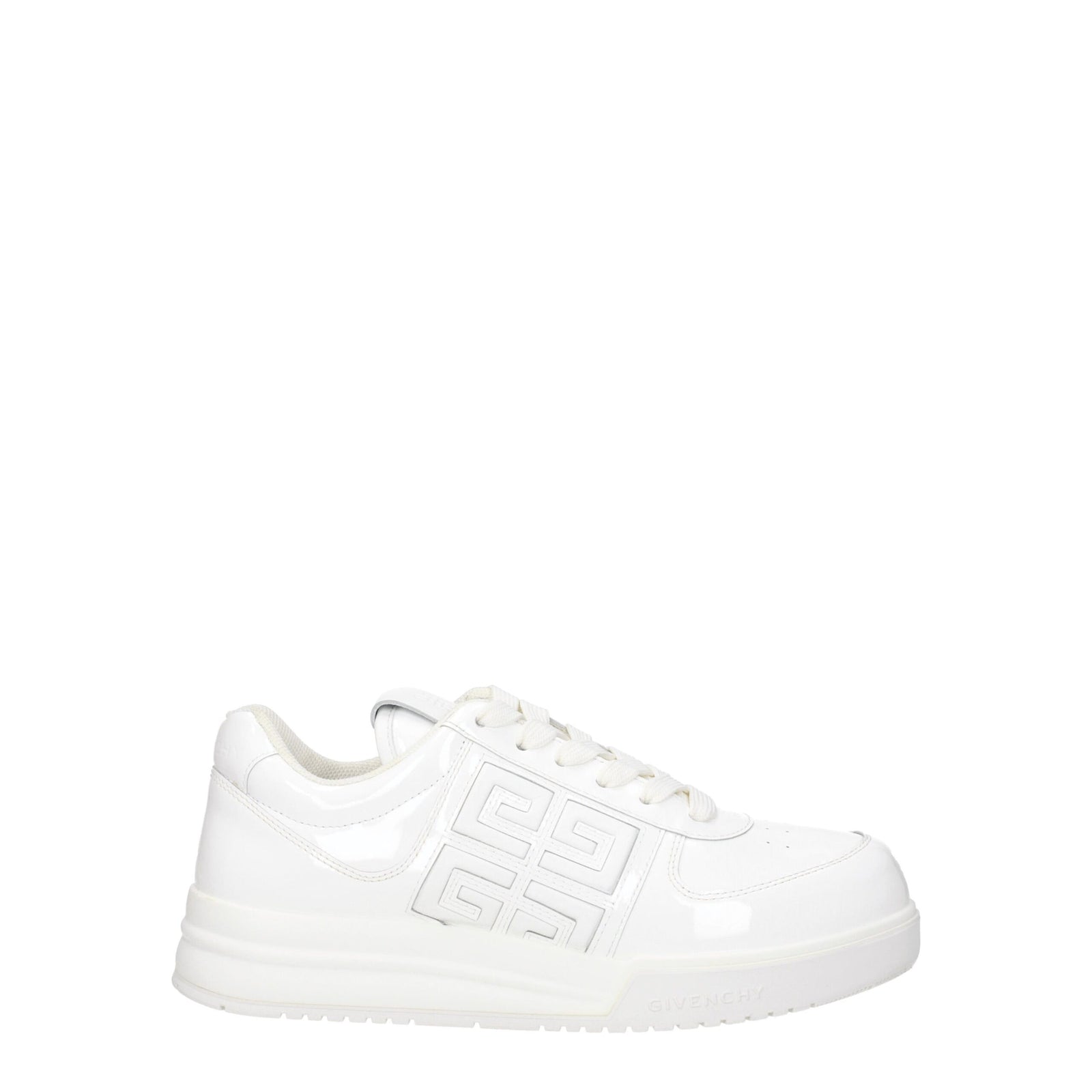 Givenchy Baskets basses en cuir blanc