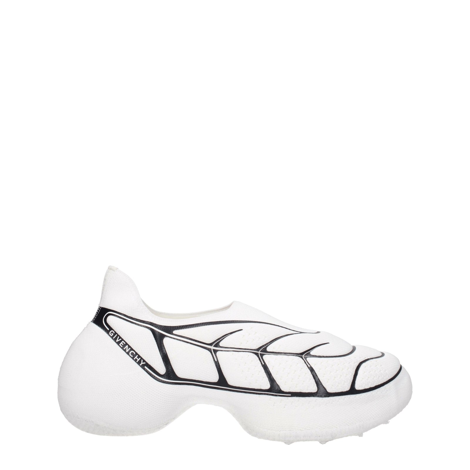 Baskets basses en tissu blanc Givenchy