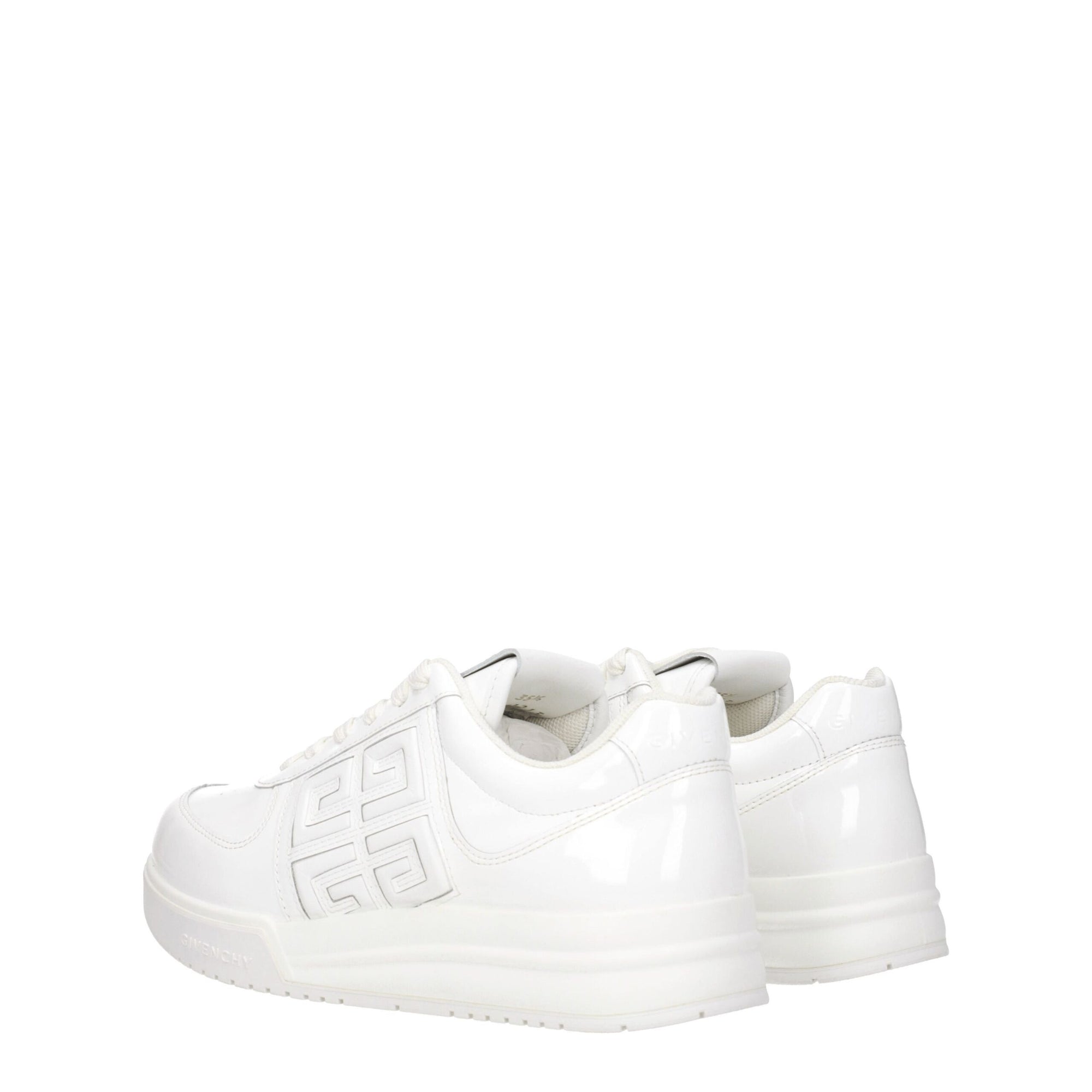 Givenchy Baskets basses en cuir blanc