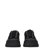 Jil Sander Black Fabric Chunky Sneakers
