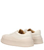 Jil Sander Beige Leather Platform Sneakers
