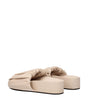 Jil Sander Pink Leather Slippers Sandals