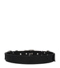 Moschino Black Leather Belts