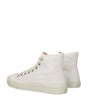 Maison Margiela White Fabric High Tops