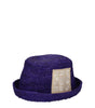 Jacquemus Purple Raffia Hats