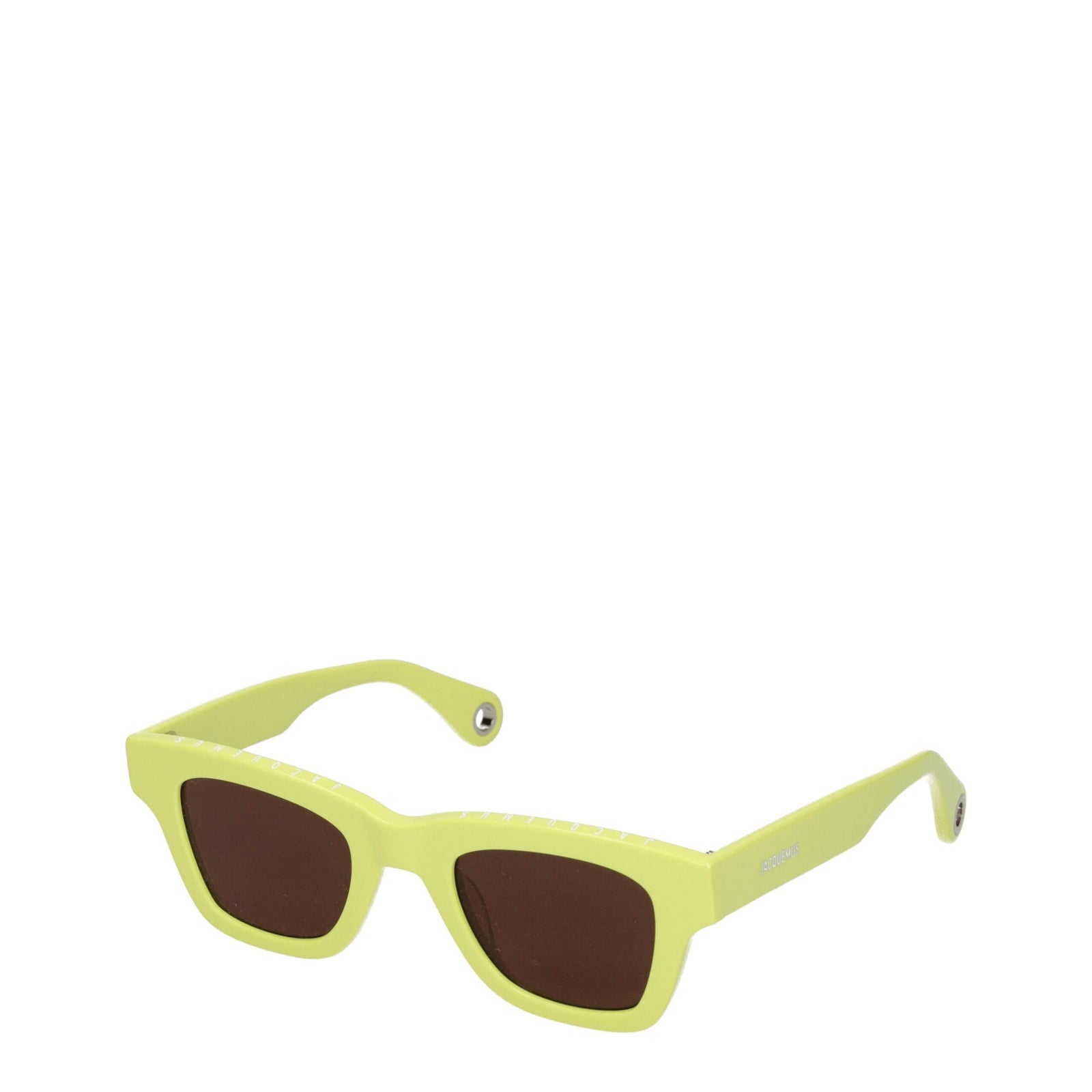 Jacquemus Yellow Acetate Sunglasses