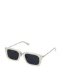 Jacquemus White Acetate Sunglasses