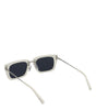 Jacquemus White Acetate Sunglasses