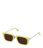 Jacquemus Yellow Acetate Sunglasses