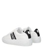 Versace White Leather Low Tops