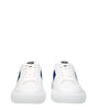 Versace White Leather Low Tops