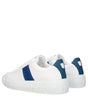 Versace White Leather Low Tops