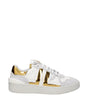Lanvin White Fabric Low Tops