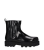 Givenchy Black Leather Ankle Boots