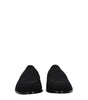 Dolce & Gabbana Black Velvet Slip-On Loafers