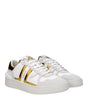 Lanvin White Fabric Low Tops