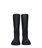 Burberry Black Cotton Rain Boots