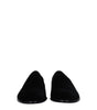 Dolce & Gabbana Black Velvet Slip-On Loafers