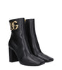Dolce & Gabbana Black Leather Ankle Boots