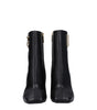 Dolce & Gabbana Black Leather Ankle Boots
