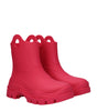 Moncler Pink Cotton Ankle Boots