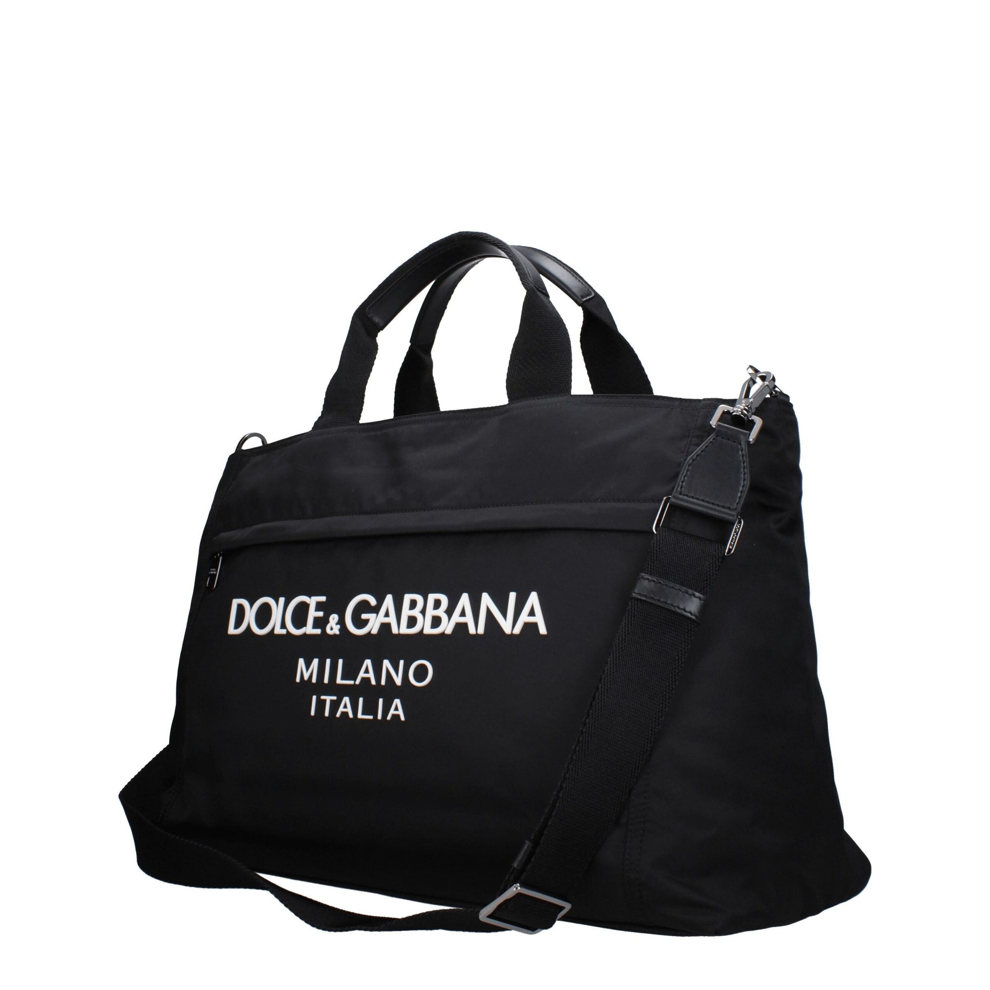 Dolce & Gabbana Equipaje Y Viaje De Tejido Negro
