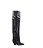 Isabel Marant Black Leather Over The Knee