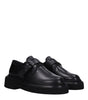 Max Mara Black Leather Oxfords And Derbies