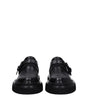 Max Mara Black Leather Oxfords And Derbies