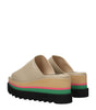 Stella McCartney Beige Leather Slippers Sandals