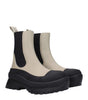 Stella McCartney Black Leather Ankle Boots