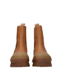 Stella McCartney Brown Leather Ankle Boots