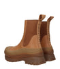 Stella McCartney Brown Leather Ankle Boots