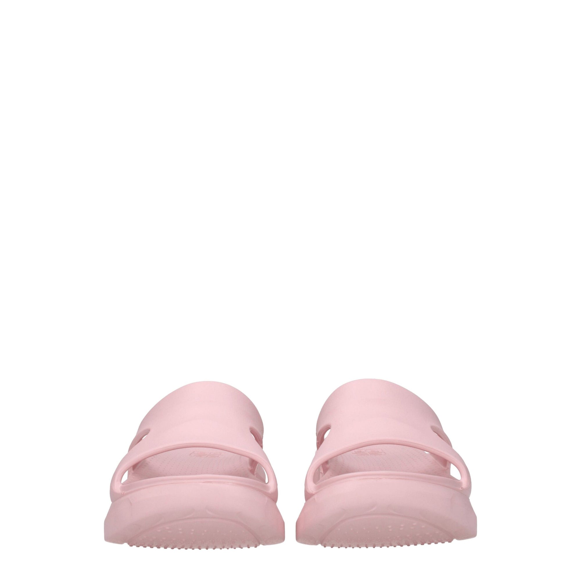 Sandales chaussons en coton rose Givenchy