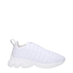 Burberry White Leather Sneakers