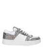 Jimmy Choo White Leather Chunky Sneakers