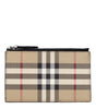 Porte-cartes Burberry en tissu beige