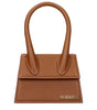 Jacquemus Brown Leather Handbags