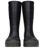 Christian Dior Black Cotton Rain Boots
