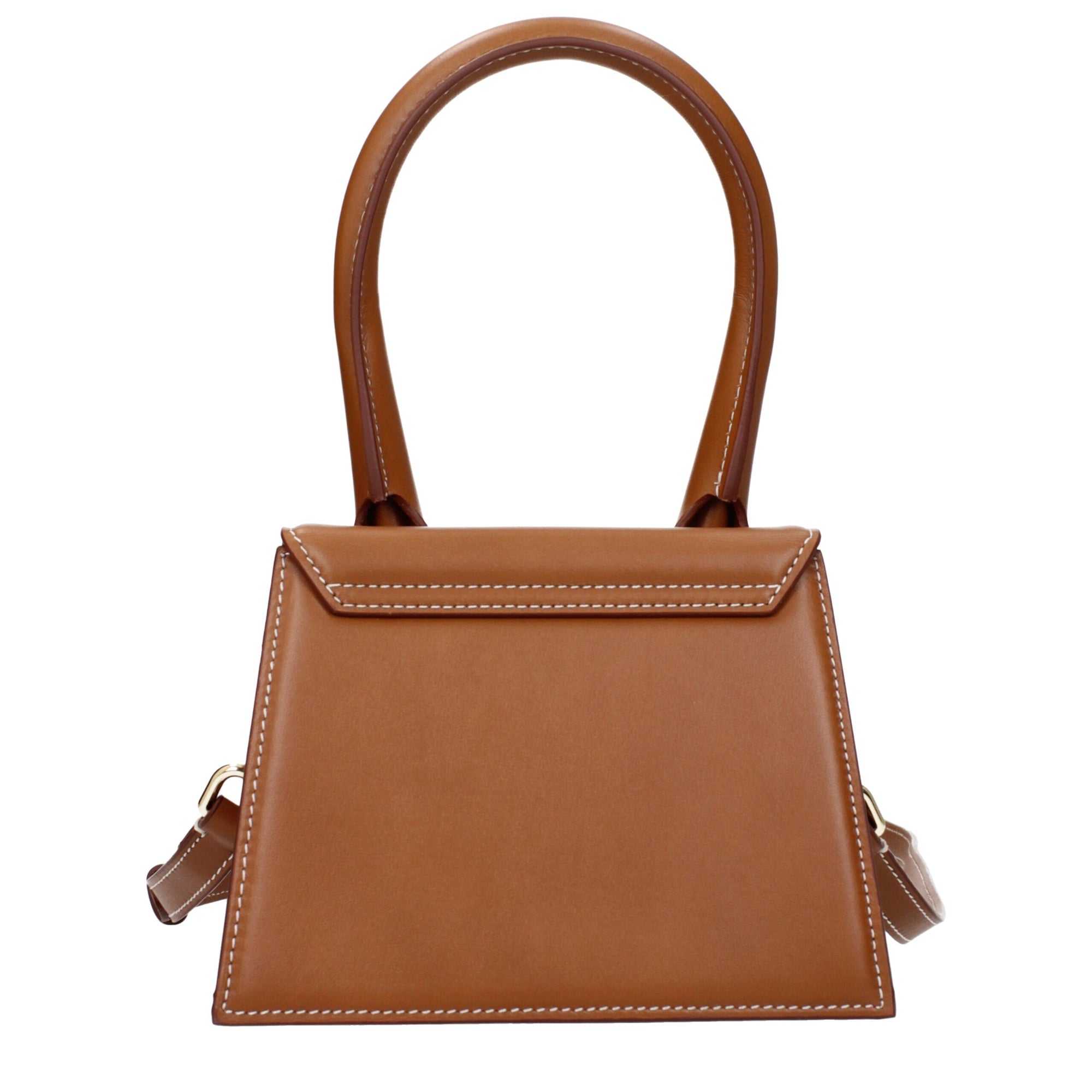Jacquemus Brown Leather Handbags