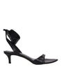 Sandales plates en cuir noir Isabel Marant